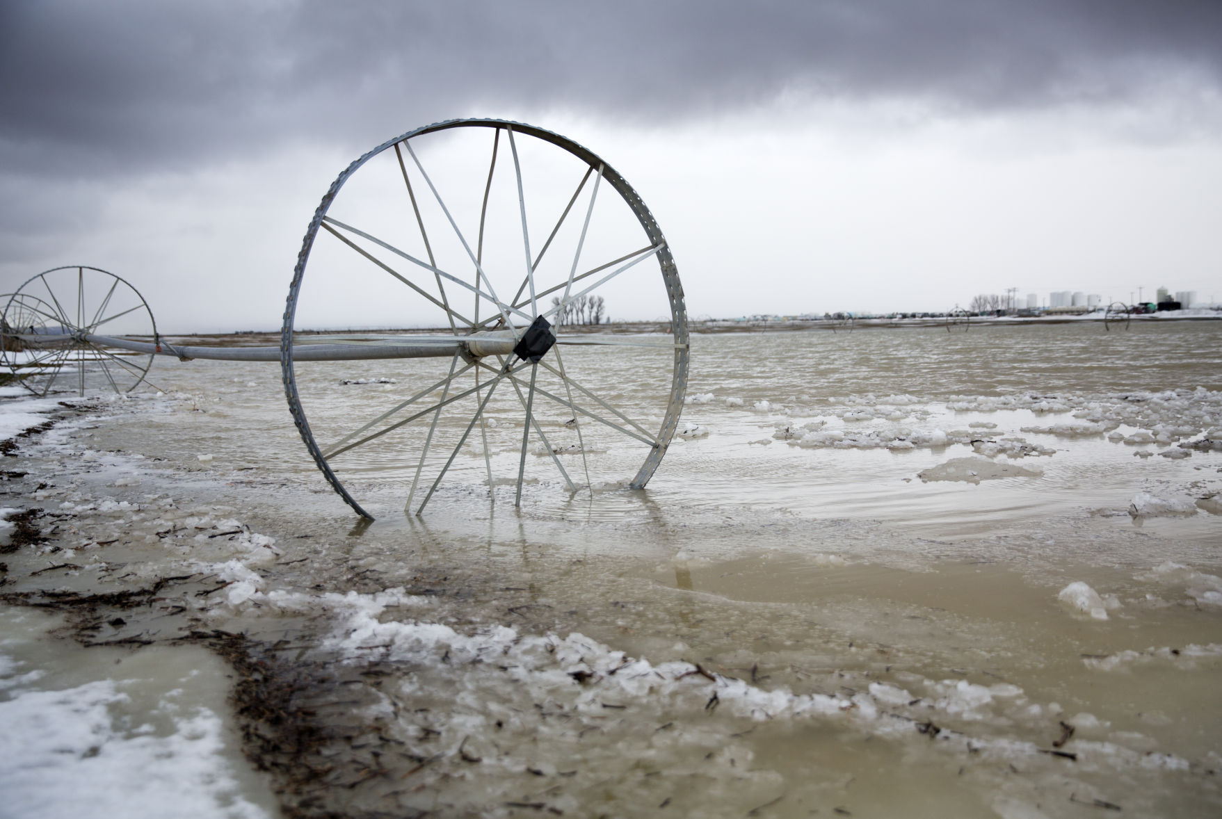 Burley flooding